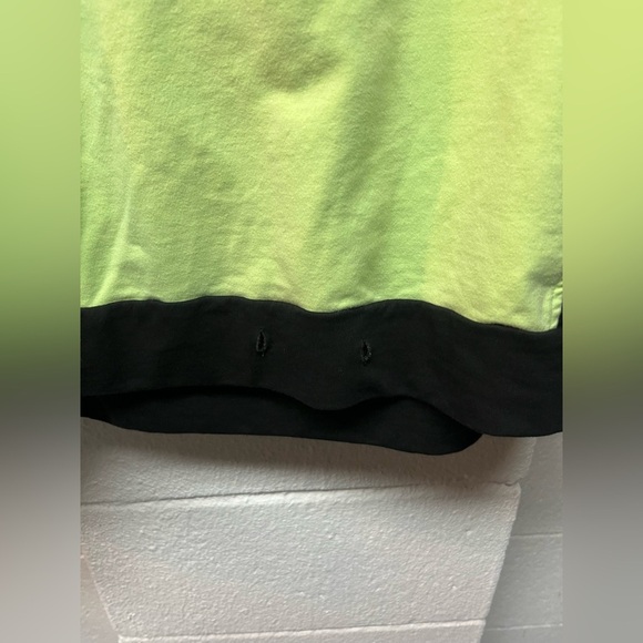 Zyia Lime Green and Black Hoodie - Picture 2 of 6